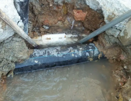 渝北测漏水之水管漏水